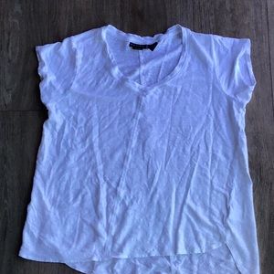 Asymmetrical Linen Knit Top